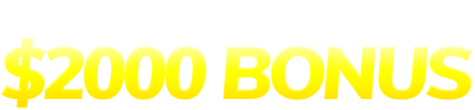 10 Bet $2000 bonus